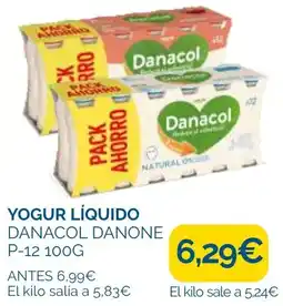 Supermercados La Despensa Danacol yogur líquido oferta
