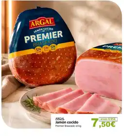 Hiper Usera Argal jamón cocido premier braseado oferta