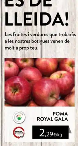 Plusfresc Poma royal gala oferta