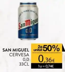 Plusfresc San Miguel cervesa oferta