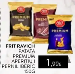 Plusfresc Frit ravich patata premium aperitiu i pernil ibéric oferta