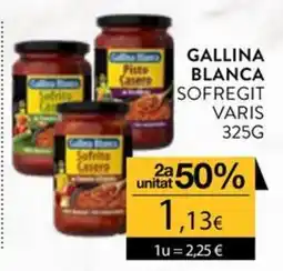 Plusfresc Gallina Blanca sofregit varis oferta