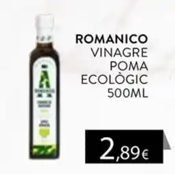 Plusfresc Romanico vinagre poma ecològic oferta