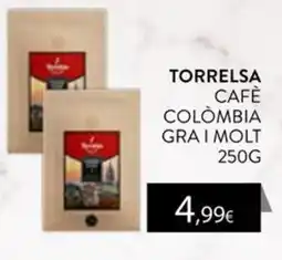 Plusfresc Torrelsa cafè colòmbia gra i molt oferta