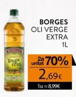 Plusfresc Borges oli verge extra oferta
