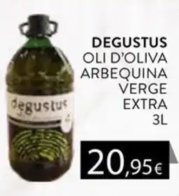 Plusfresc Degustus oli d'oliva arbequina verge extra oferta