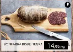 Plusfresc Botifarra Bisbe Negra oferta