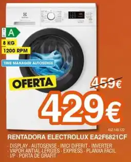 Expert Rentadora electrolux ea2f6821cf oferta