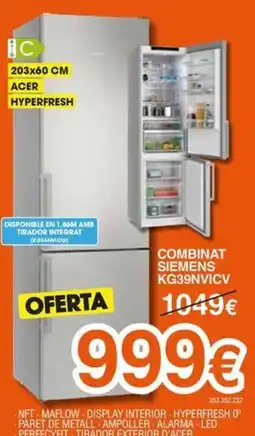 Expert siemens combinat kg39nvicv oferta
