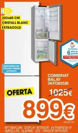 Expert Balay combinat 3KFD855BI oferta