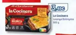 Plusfresc La Cocinera lasaña boloñesa oferta