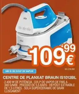Expert Braun centre de planxat is1012bl oferta