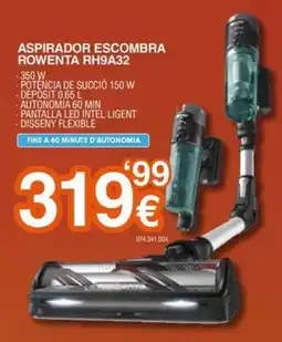 Expert Rowenta aspirador escombra rh9a32 oferta