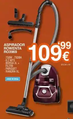 Expert Rowenta aspirador ro3969 oferta