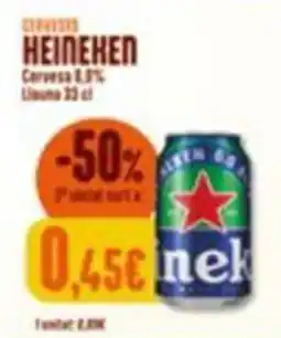Plusfresc Heineken Cerveza 8,8% oferta