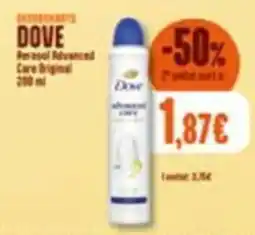 Plusfresc Dove desodorante aerosol advanced care original oferta