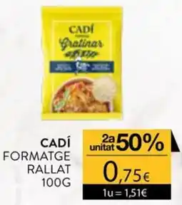 Plusfresc Cadí formatge rallat oferta