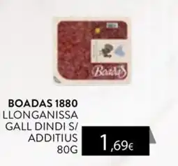 Plusfresc Boadas llonganissa gall dindi s/ additius oferta