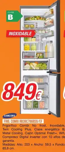 Expert Samsung frigorifico combi no frost oferta