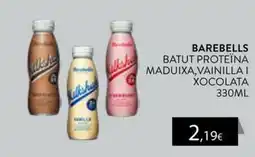 Plusfresc Barebells batut proteïna maduixa,vainilla i xocolata oferta