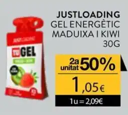 Plusfresc Justloading gel energétic maduixa i kiwi oferta