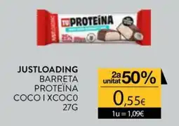 Plusfresc Justloading barreta proteïna coco i xcoco oferta
