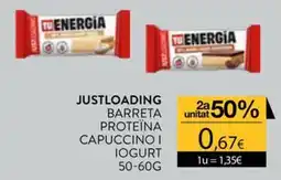 Plusfresc Tu Energía barreta proteïna capuccino i iogurt oferta