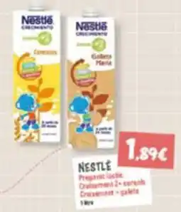 Plusfresc Nestlé preparat lactic creixement 2+ cereals creixement + galeta oferta