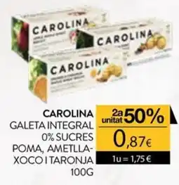 Plusfresc carolina galeta integral oferta