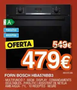 Expert Forn Bosch Hba574bb3 oferta