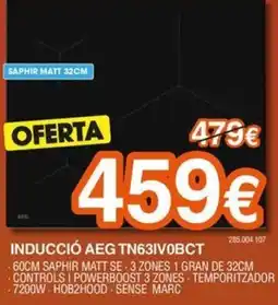 Expert Aeg inducció tn63ivobct oferta