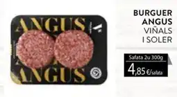 Plusfresc Burguer angus viñals i soler oferta