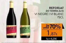 Plusfresc Reforjat vi negre i vi blanc oferta