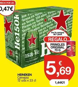 CashDiplo Heineken - cerveza oferta
