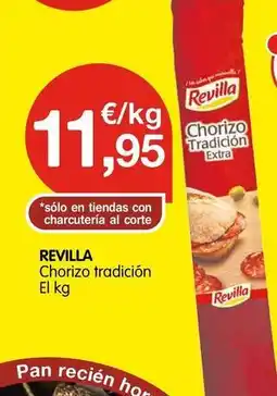 CashDiplo Revilla - chorizo tradición oferta