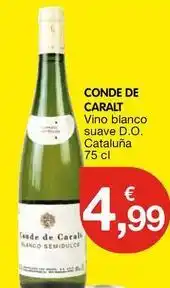 CashDiplo Conde de caralt - vino blanco suave d.o. cataluna oferta