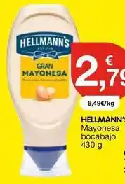 CashDiplo Hellmann's - mayonesa bocabajo oferta