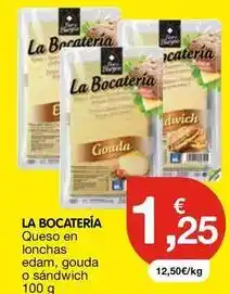 CashDiplo Bocatel - queso en lonchas edam, gouda o sandwich oferta