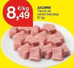 CashDiplo Jucarne - tacos de cerdo bandeja oferta