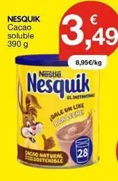 CashDiplo Nestlé - nesquik cacao soluble oferta