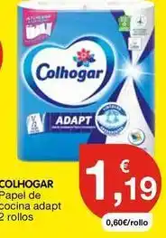 CashDiplo Colhogar - papel de cocina adapt oferta