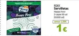 Hiper Usera Foxy - servilletas oferta