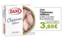 Hiper Usera Dani - chipirones rellenos oferta