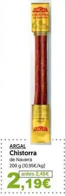 Hiper Usera Argal - chistorra oferta