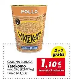 Hiper Usera Gallina blanca - yatekomo oferta