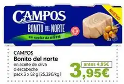 Hiper Usera Campos - bonito del norte oferta