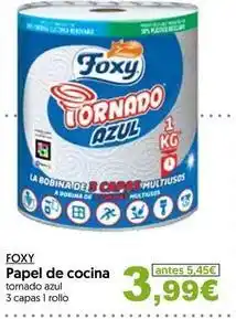 Hiper Usera Foxy - papel de cocina oferta