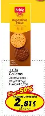 Hiper Usera Schär - galletas oferta