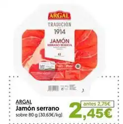 Hiper Usera Argal - jamon serrano oferta