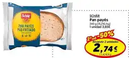 Hiper Usera Schär - pan payés oferta